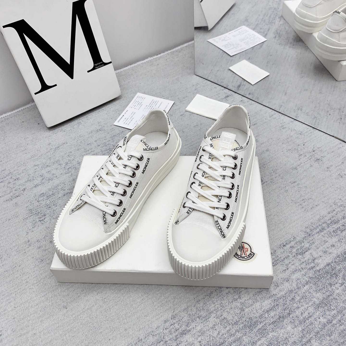 Moncler Glissiere Low-Top Sneakers - DopestKickz