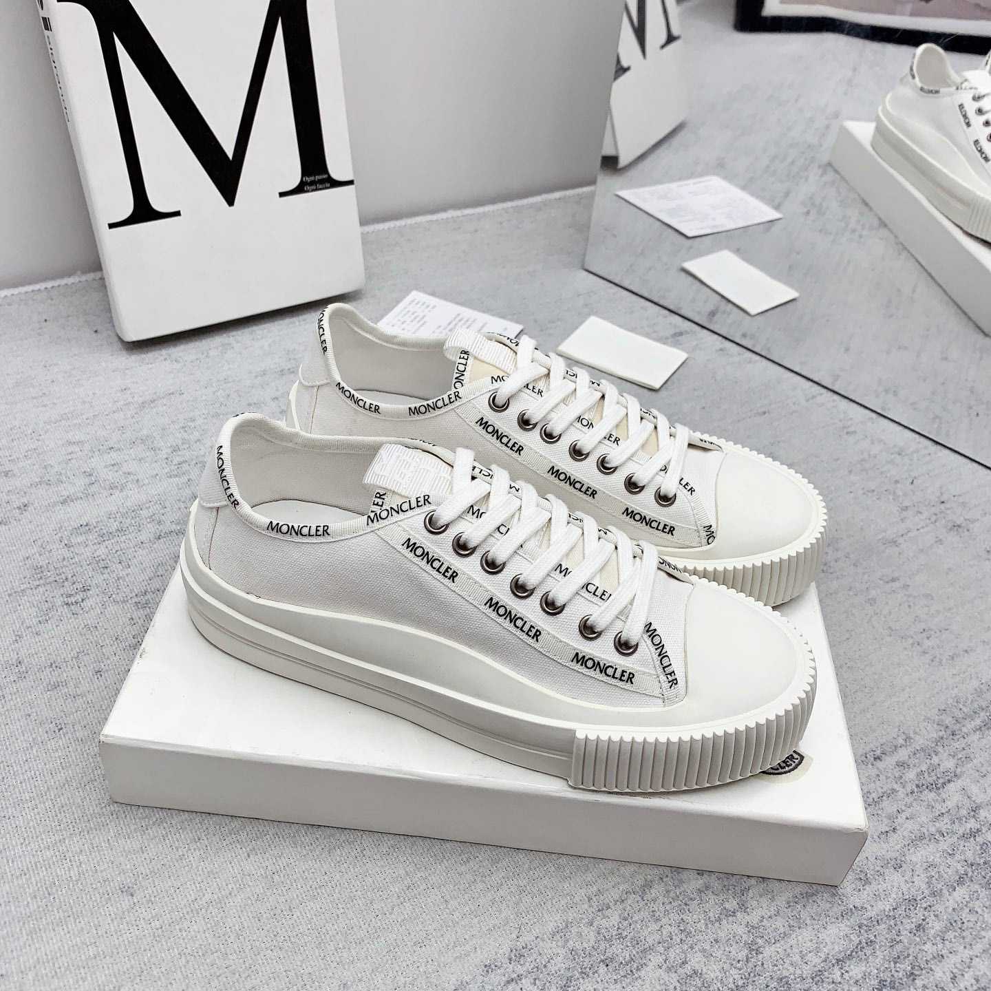 Moncler Glissiere Low-Top Sneakers - DopestKickz