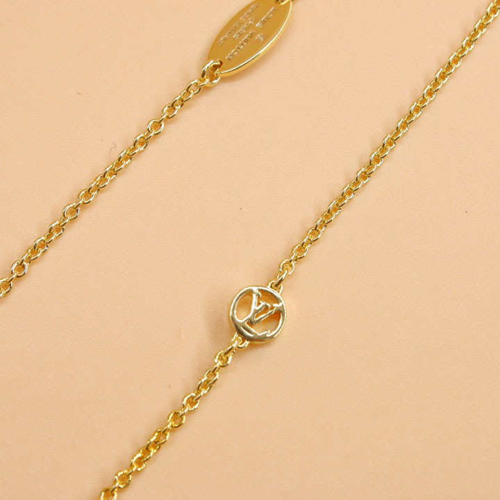 Louis Vuitton Vivienne Swinging  Necklace    M00799 - DopestKickz