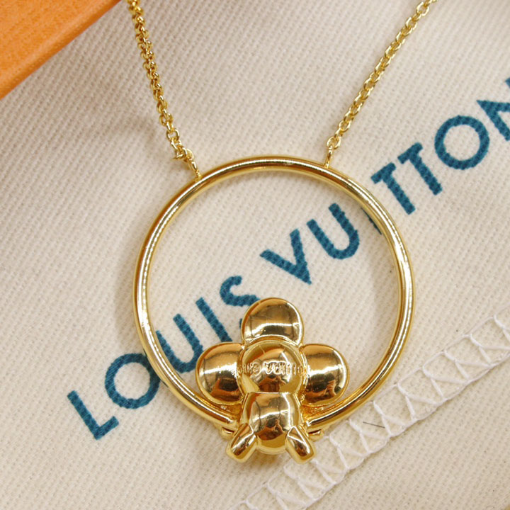 Louis Vuitton Vivienne Swinging  Necklace    M00799 - DopestKickz