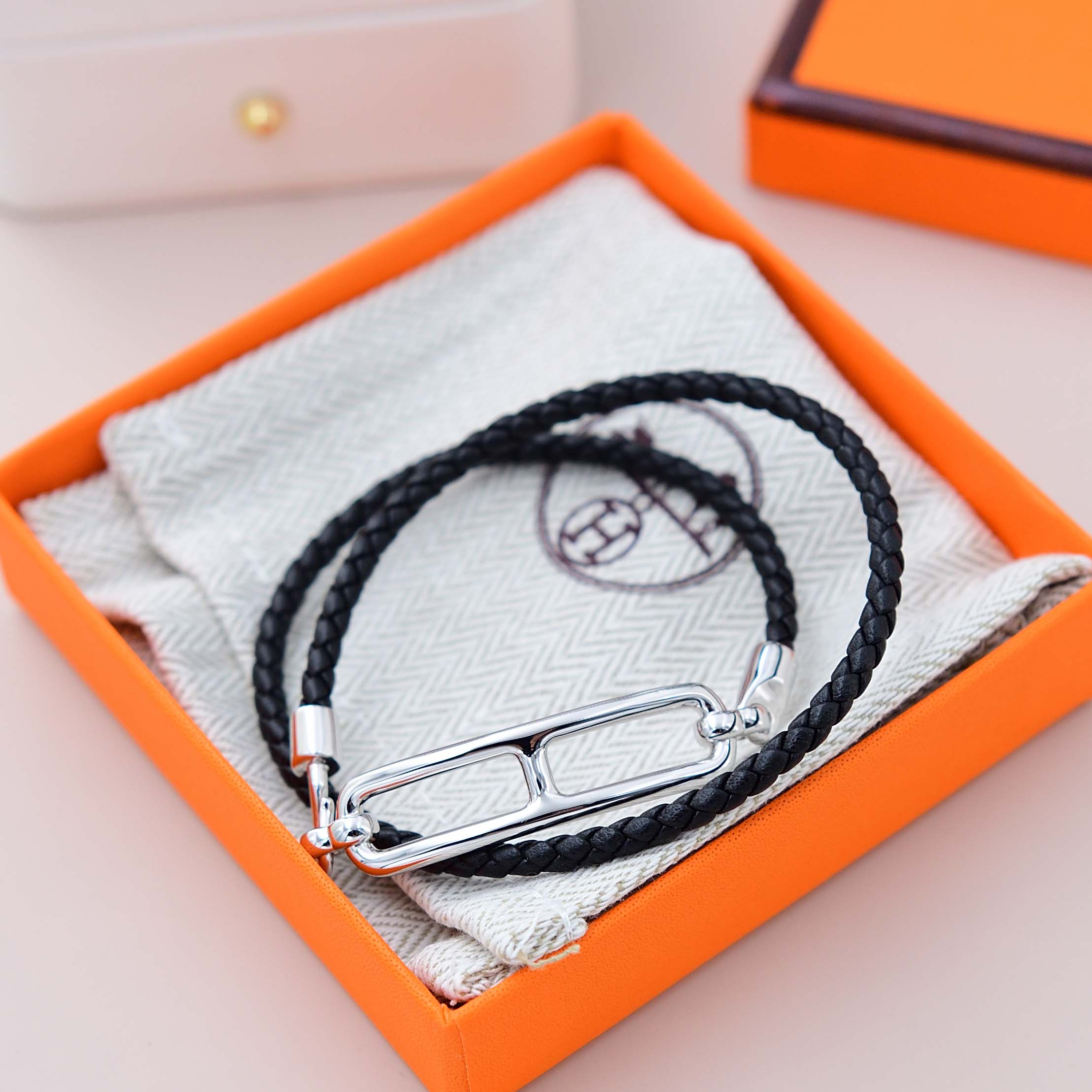 Hermes Roulis Double Tour Bracelet - DopestKickz