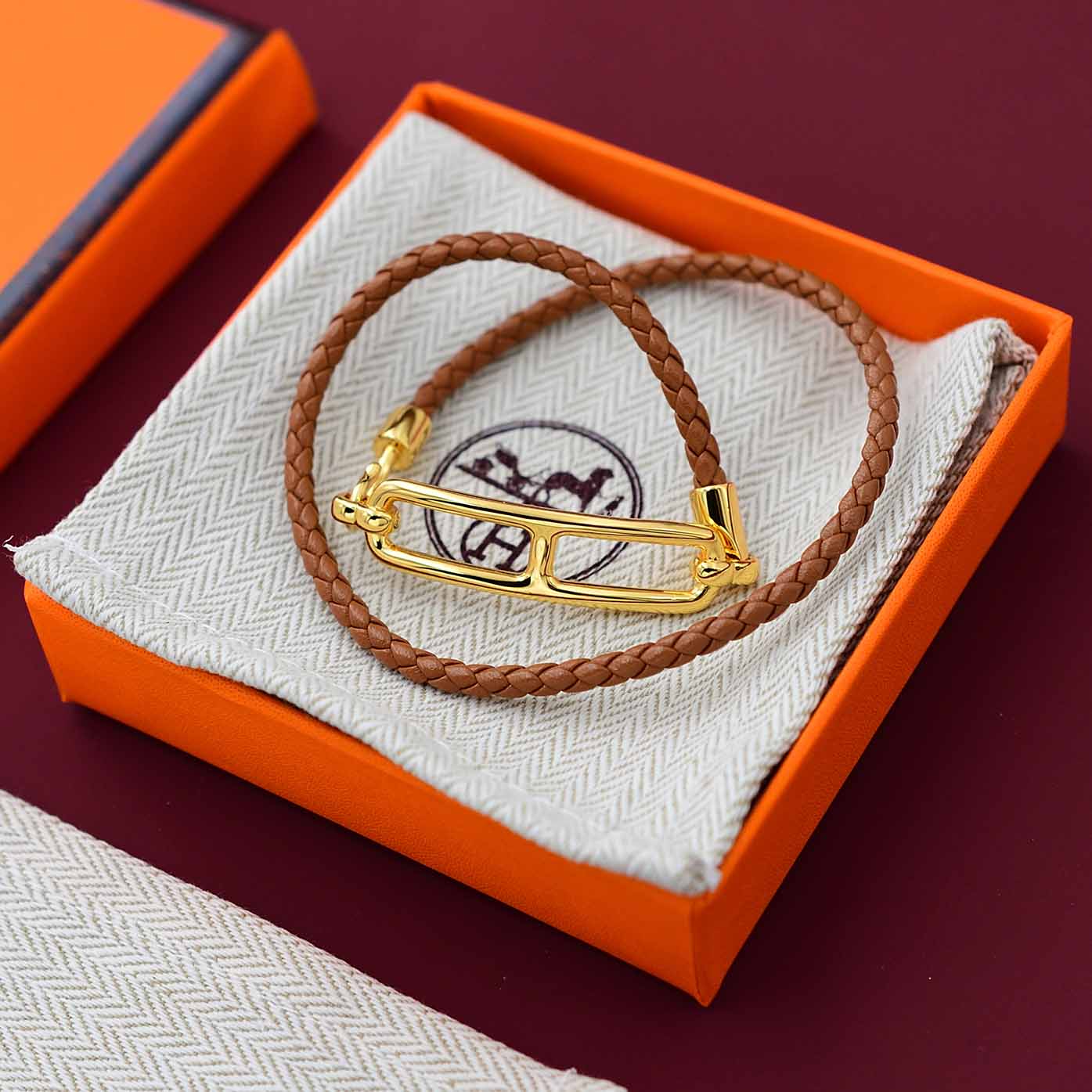 Hermes Roulis Double Tour Bracelet - DopestKickz