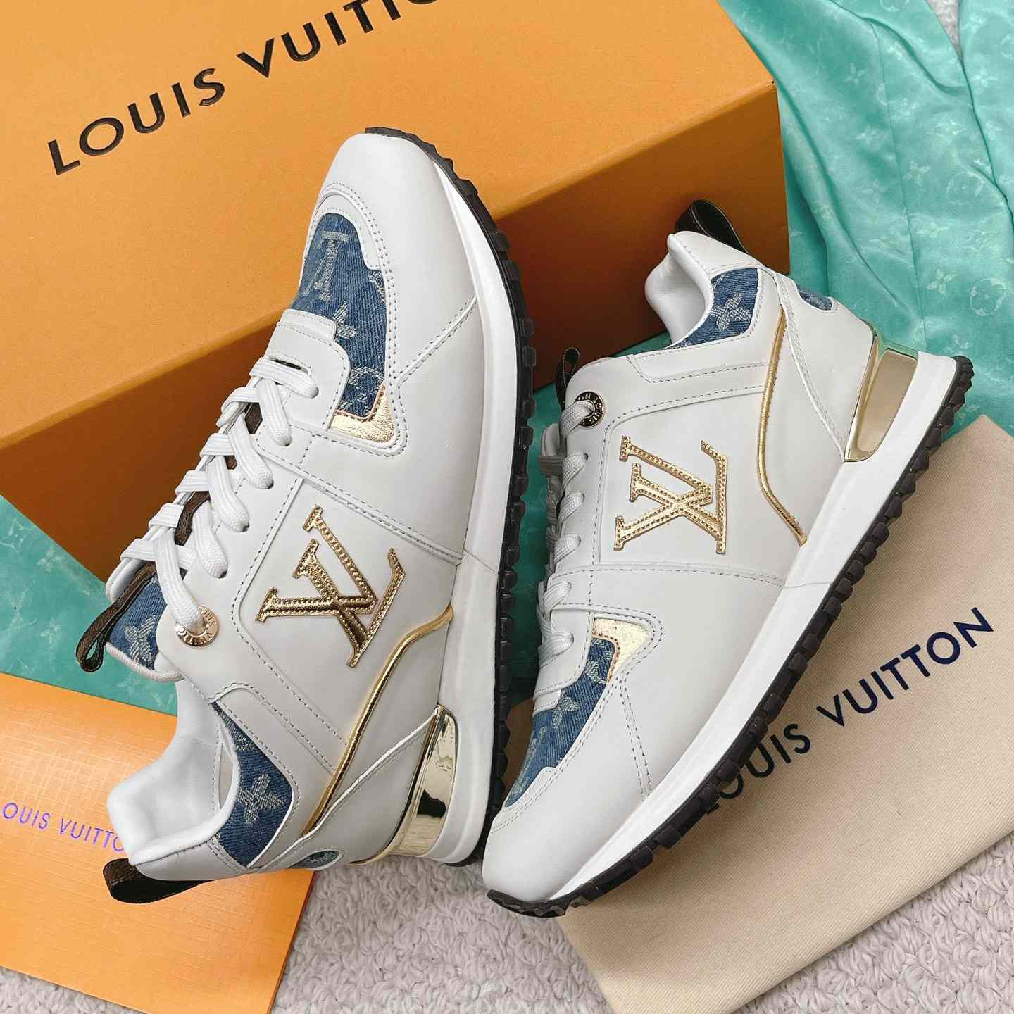 Louis Vuitton Run Away Sneaker   (upon uk size)   - DopestKickz