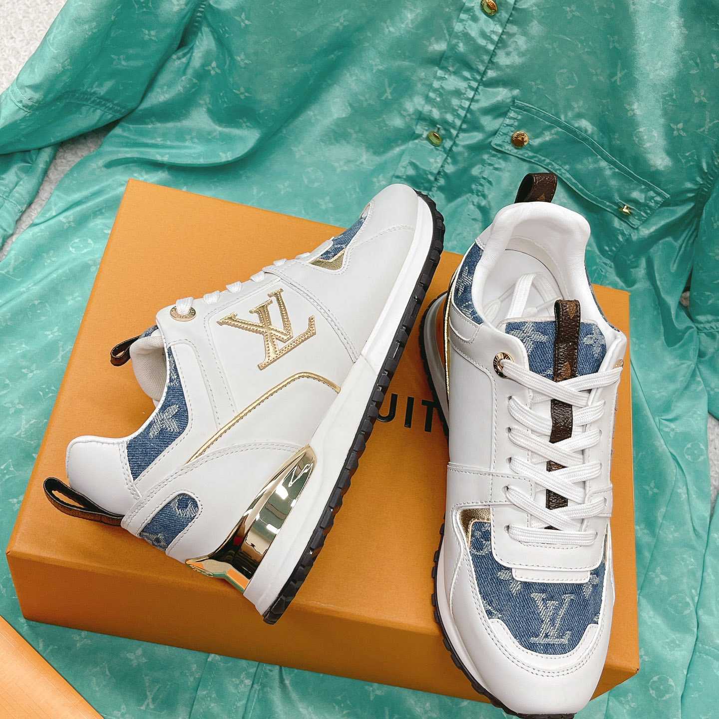 Louis Vuitton Run Away Sneaker   (upon uk size)   - DopestKickz