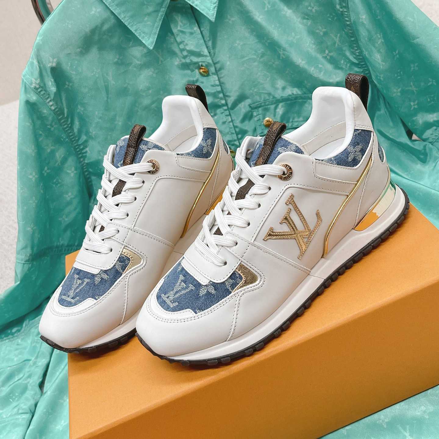 Louis Vuitton Run Away Sneaker   (upon uk size)   - DopestKickz