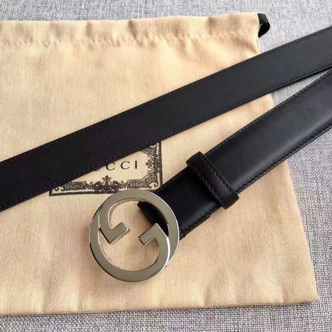 Gucci Leather Belt   30mm - DopestKickz
