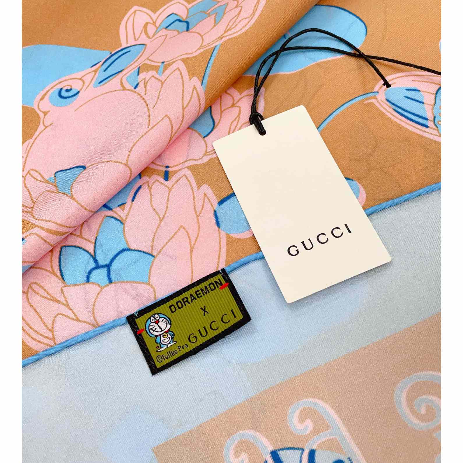 Gucci Dans Le Vert Silk Scarf - DopestKickz