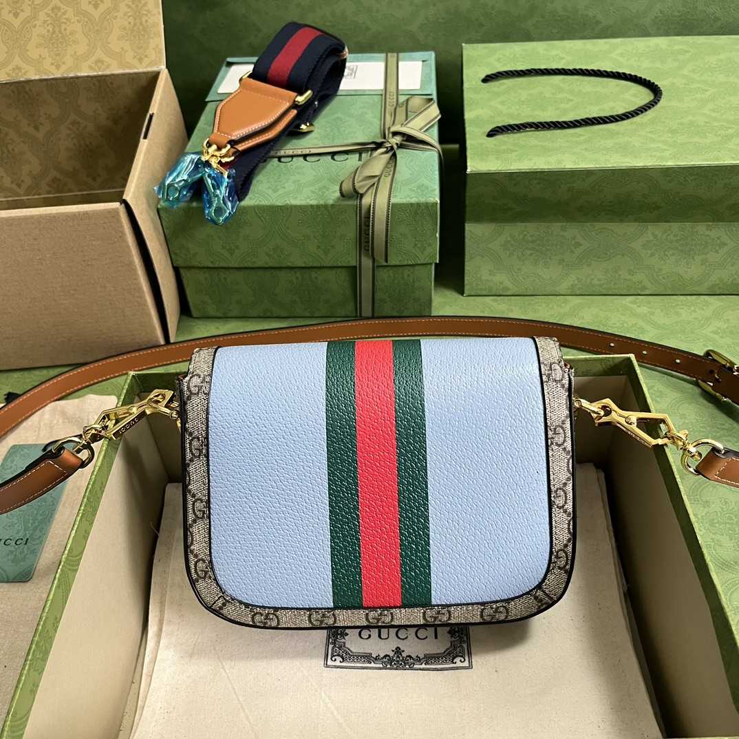 Gucci Horsebit 1955 Mini Bag(20.5-14.5-5cm)   - DopestKickz