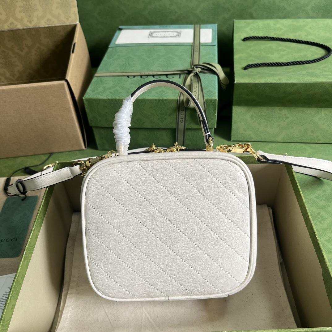 Gucci Blondie Top Handle Bag (17-15-9cm) - DopestKickz