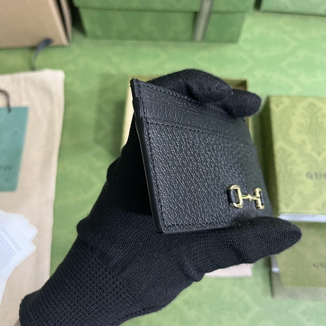 Gucci Card Case With Horsebit(10-7cm)    - DopestKickz