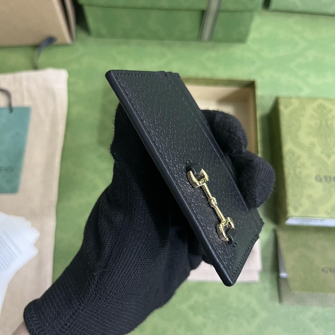 Gucci Card Case With Horsebit(10-7cm)    - DopestKickz