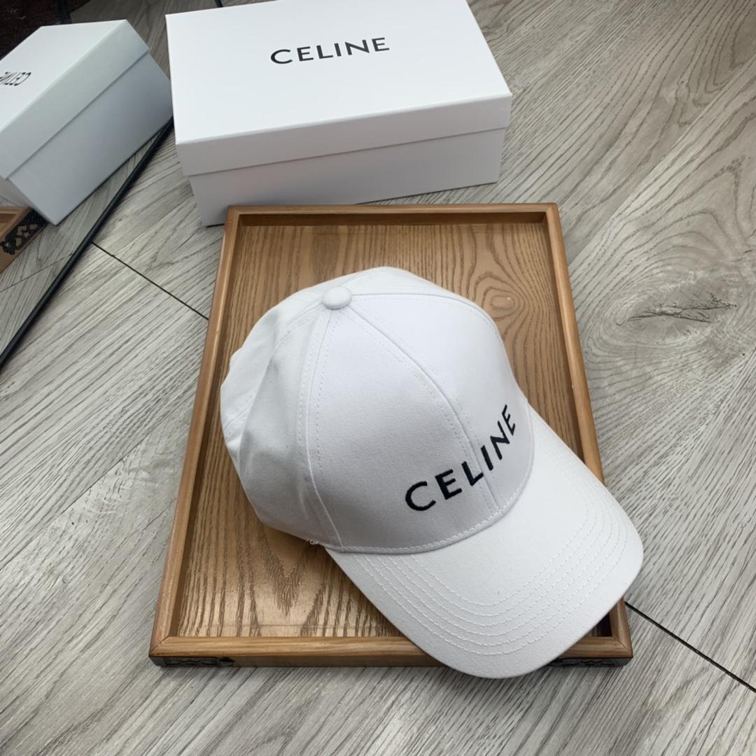 Celine Baseball Cap In Cotton - DopestKickz