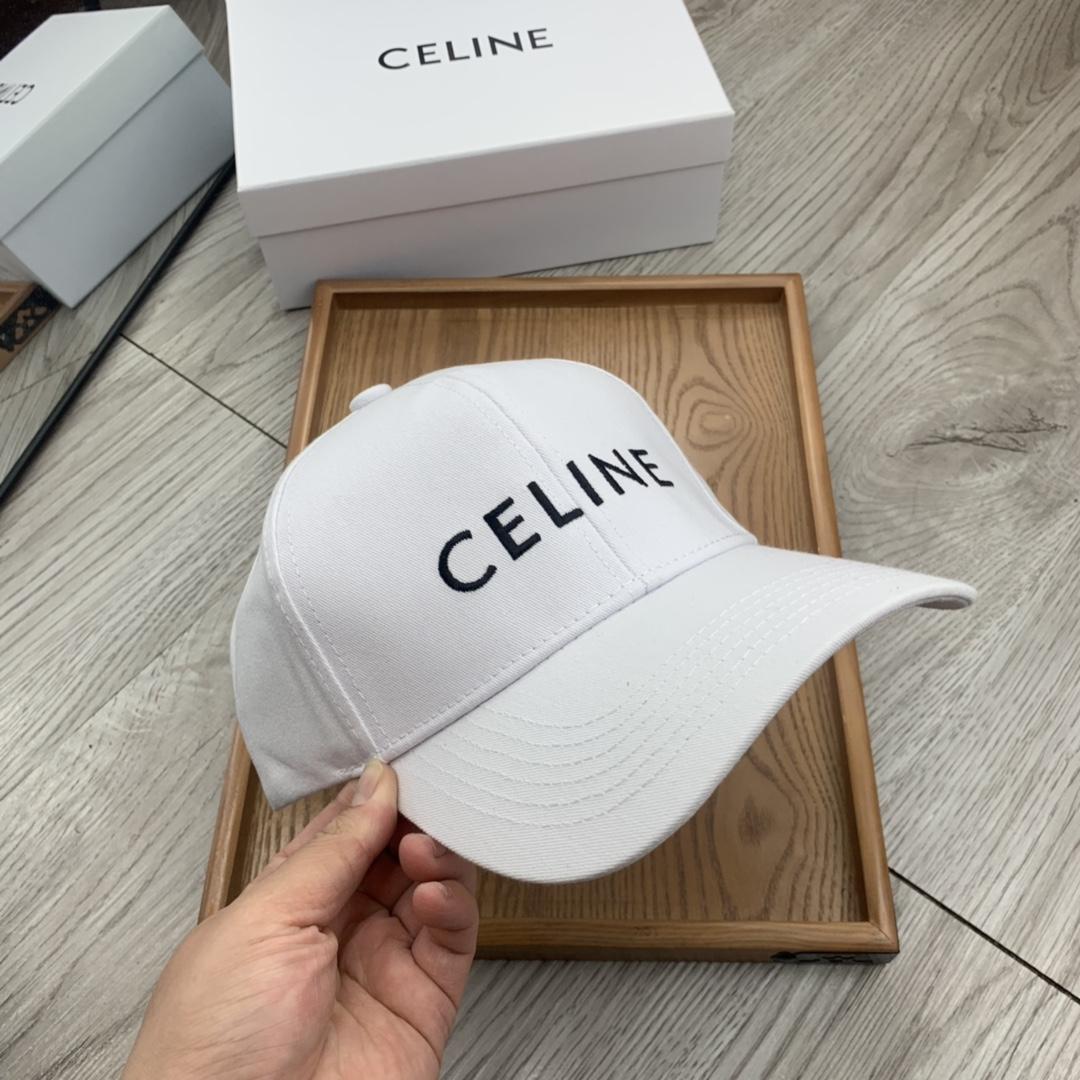 Celine Baseball Cap In Cotton - DopestKickz