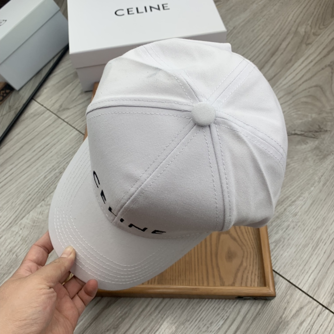 Celine Baseball Cap In Cotton - DopestKickz