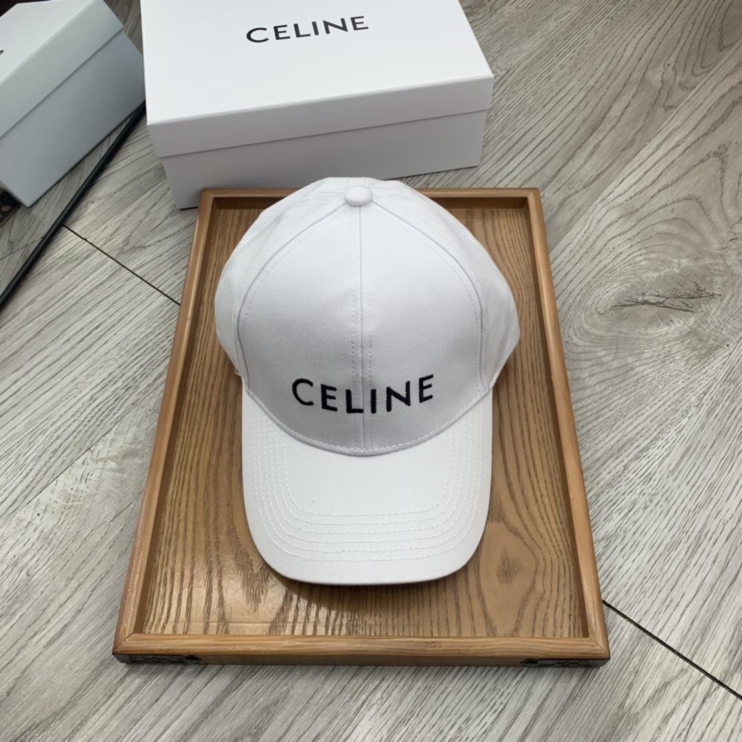 Celine Baseball Cap In Cotton - DopestKickz