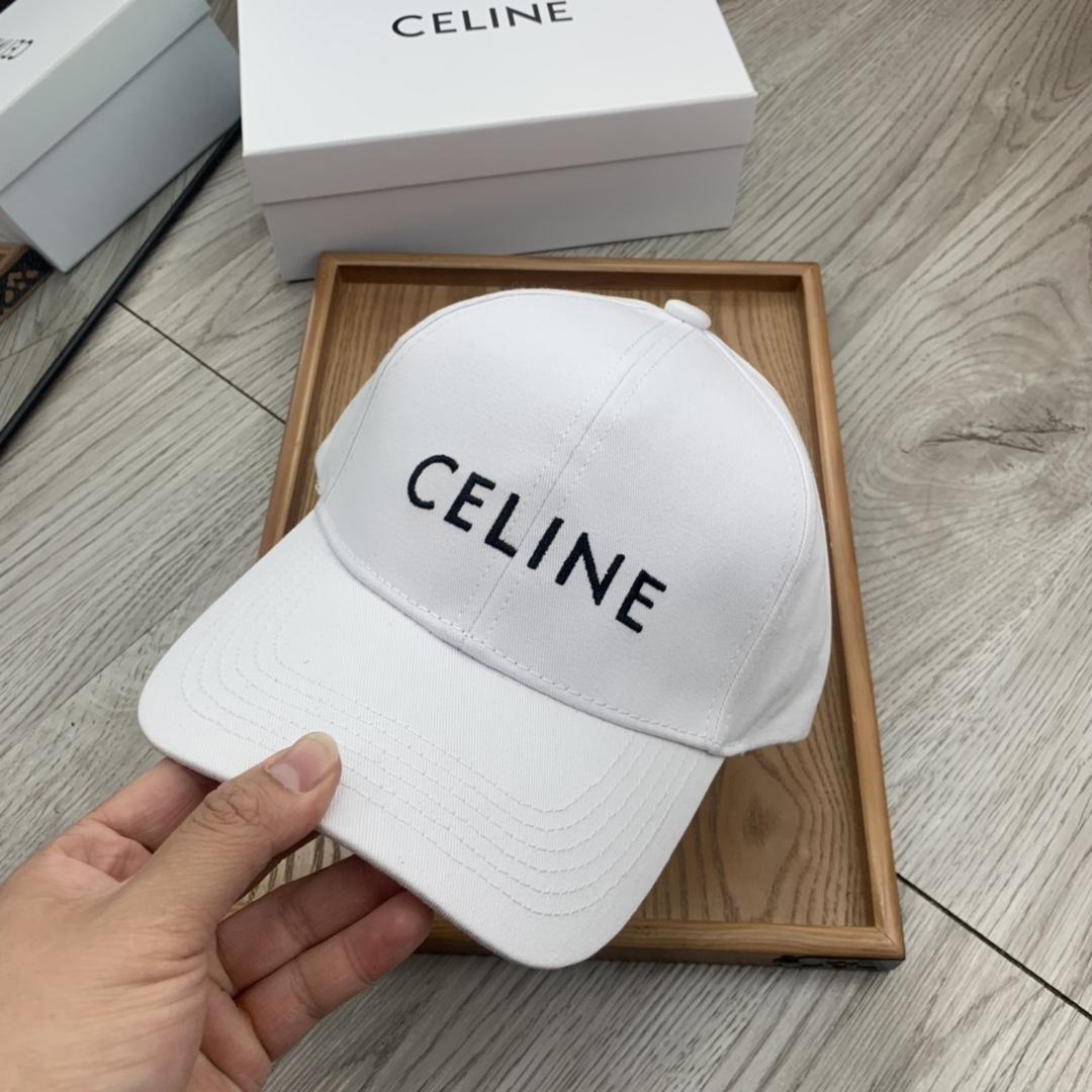 Celine Baseball Cap In Cotton - DopestKickz