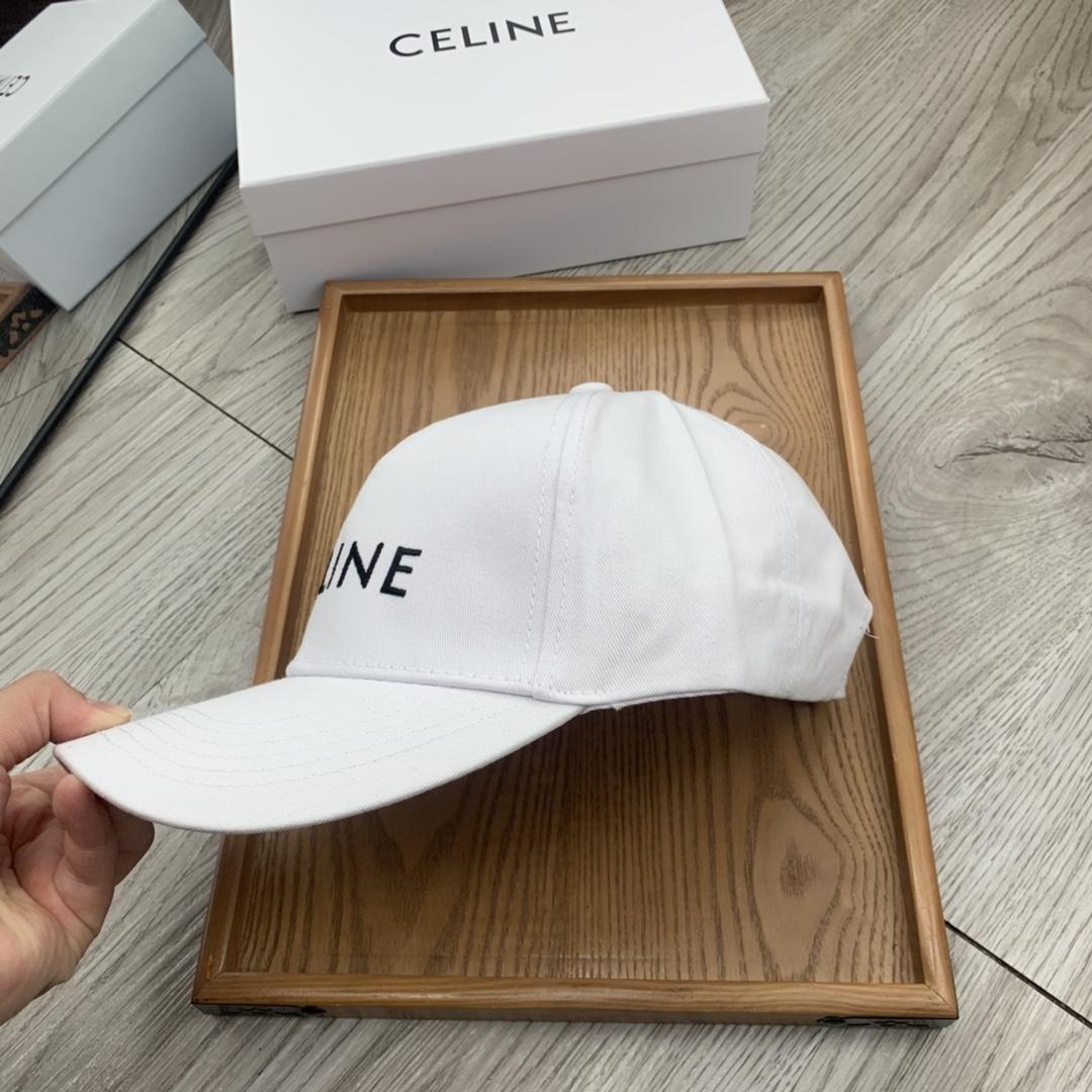 Celine Baseball Cap In Cotton - DopestKickz