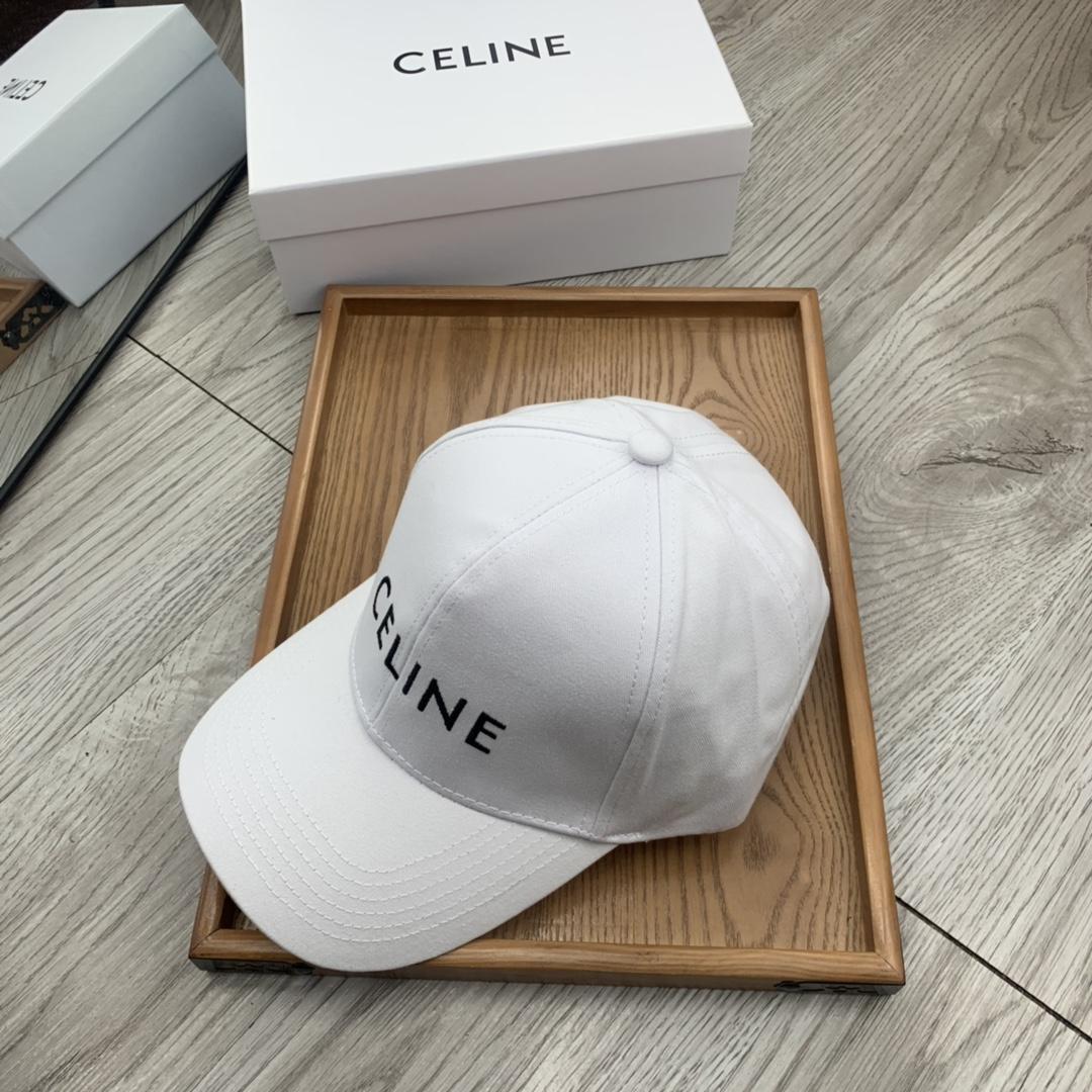 Celine Baseball Cap In Cotton - DopestKickz