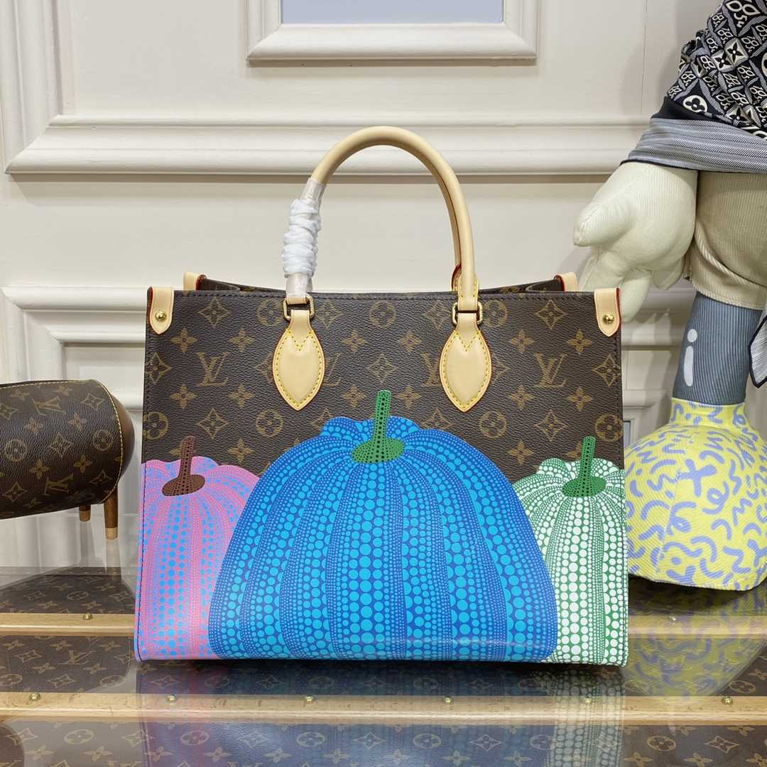 Louis Vuitton LV x YK OnTheGo MM (34*26*13cm) M46466 - DopestKickz
