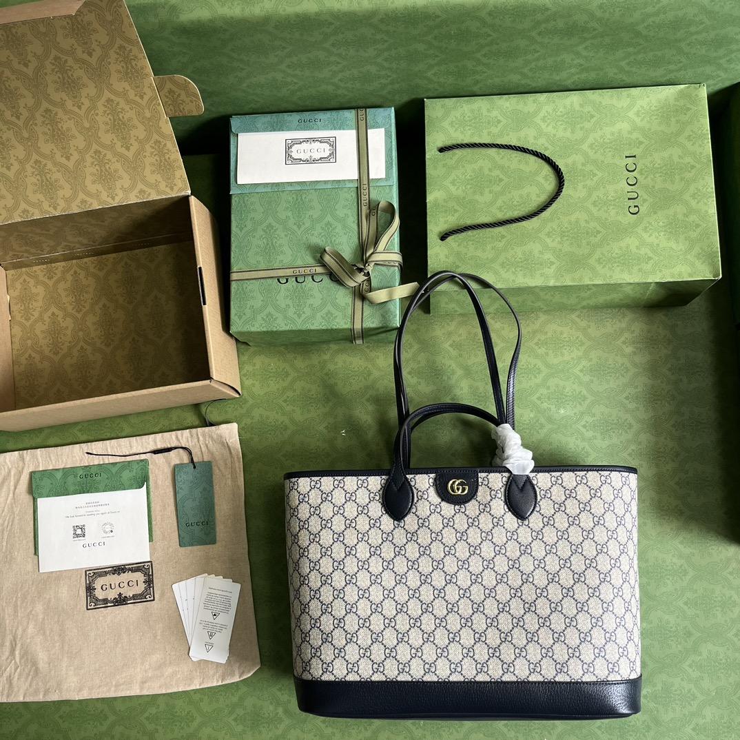 Gucci Ophidia Medium Tote Bag(38.5-28.5-15cm) - DopestKickz