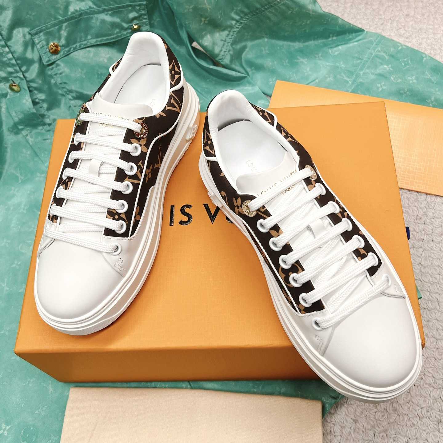 Louis Vuitton Time Out Sneaker (upon uk size)   - DopestKickz