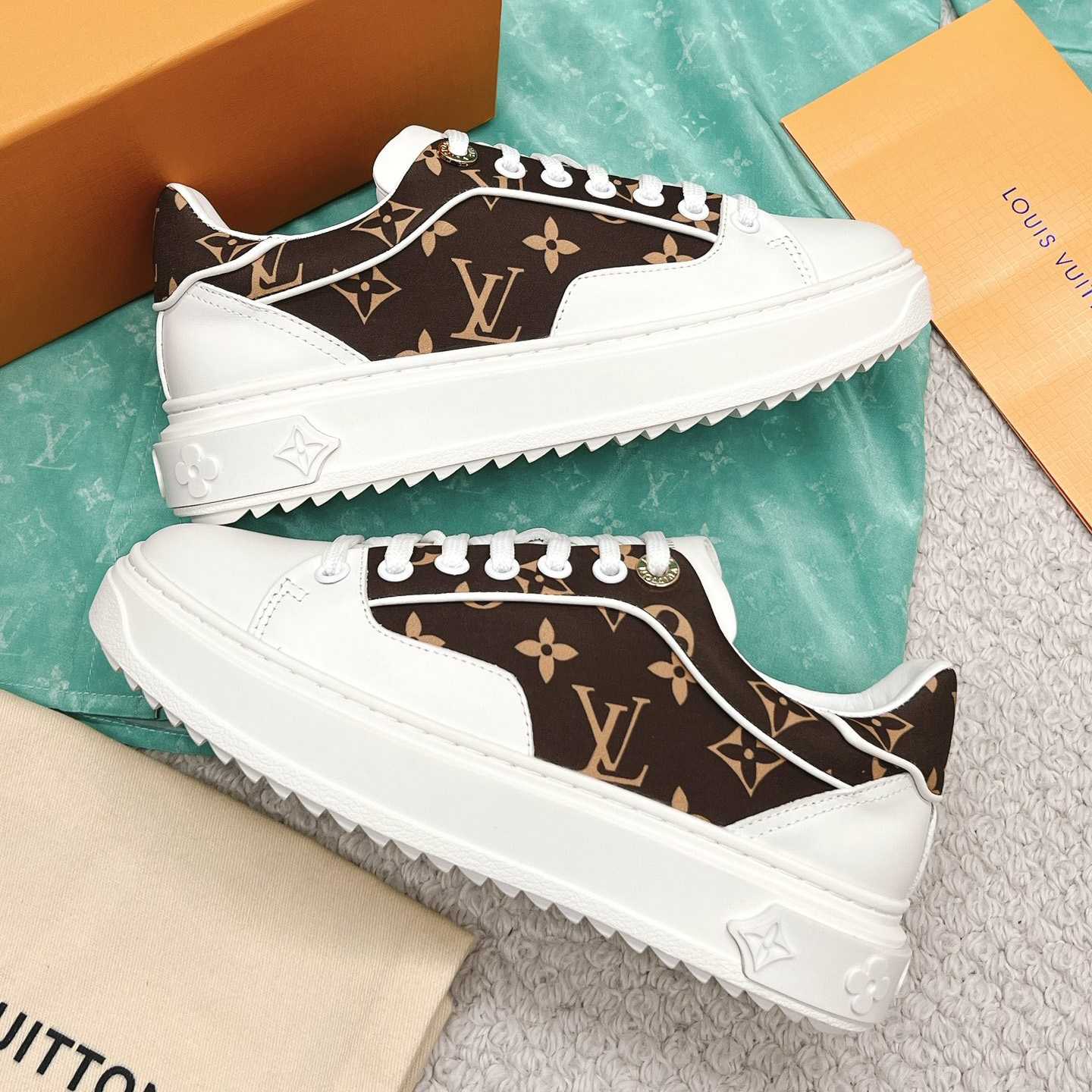 Louis Vuitton Time Out Sneaker (upon uk size)   - DopestKickz