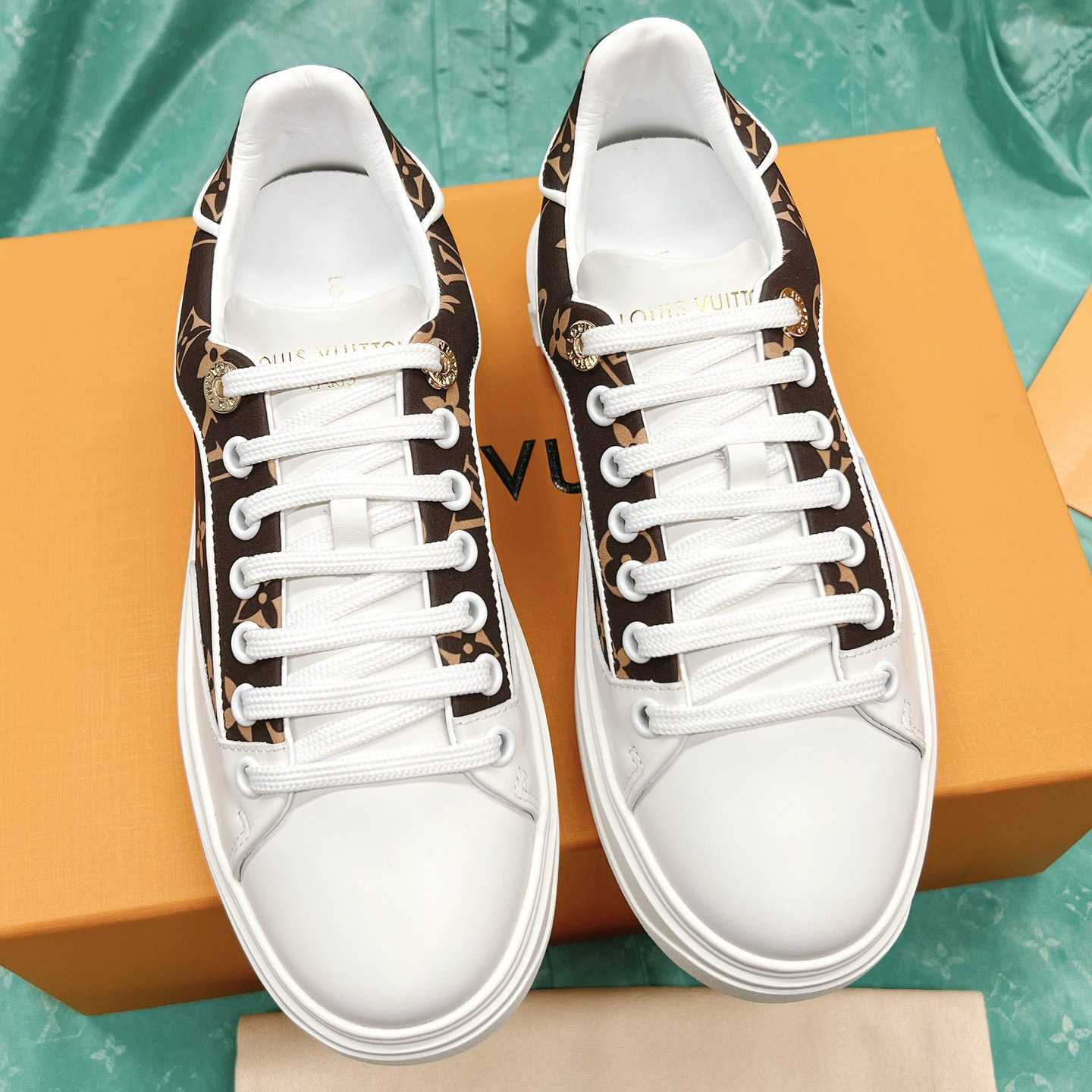 Louis Vuitton Time Out Sneaker (upon uk size)   - DopestKickz