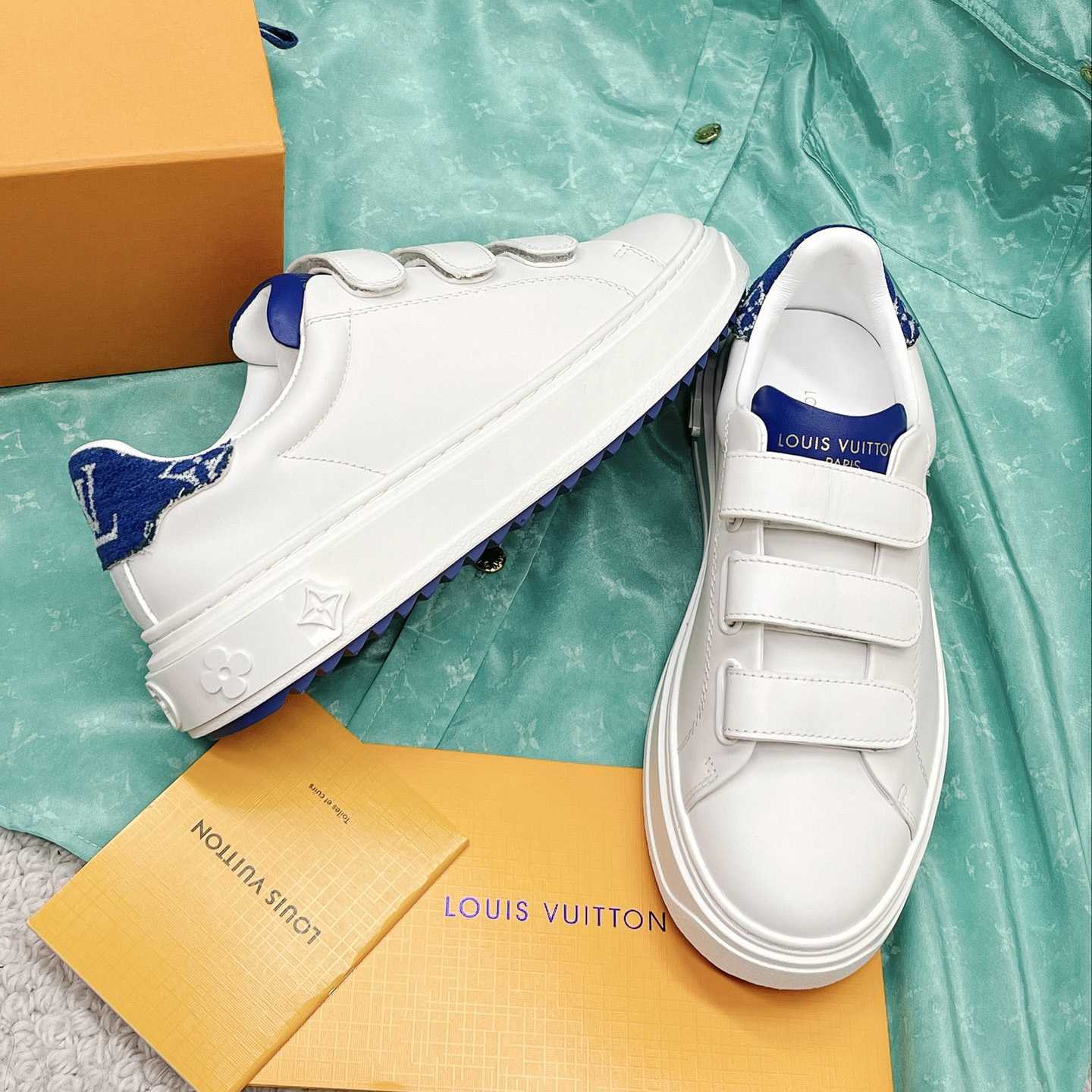 Louis Vuitton Time Out Sneaker (upon uk size)      - DopestKickz