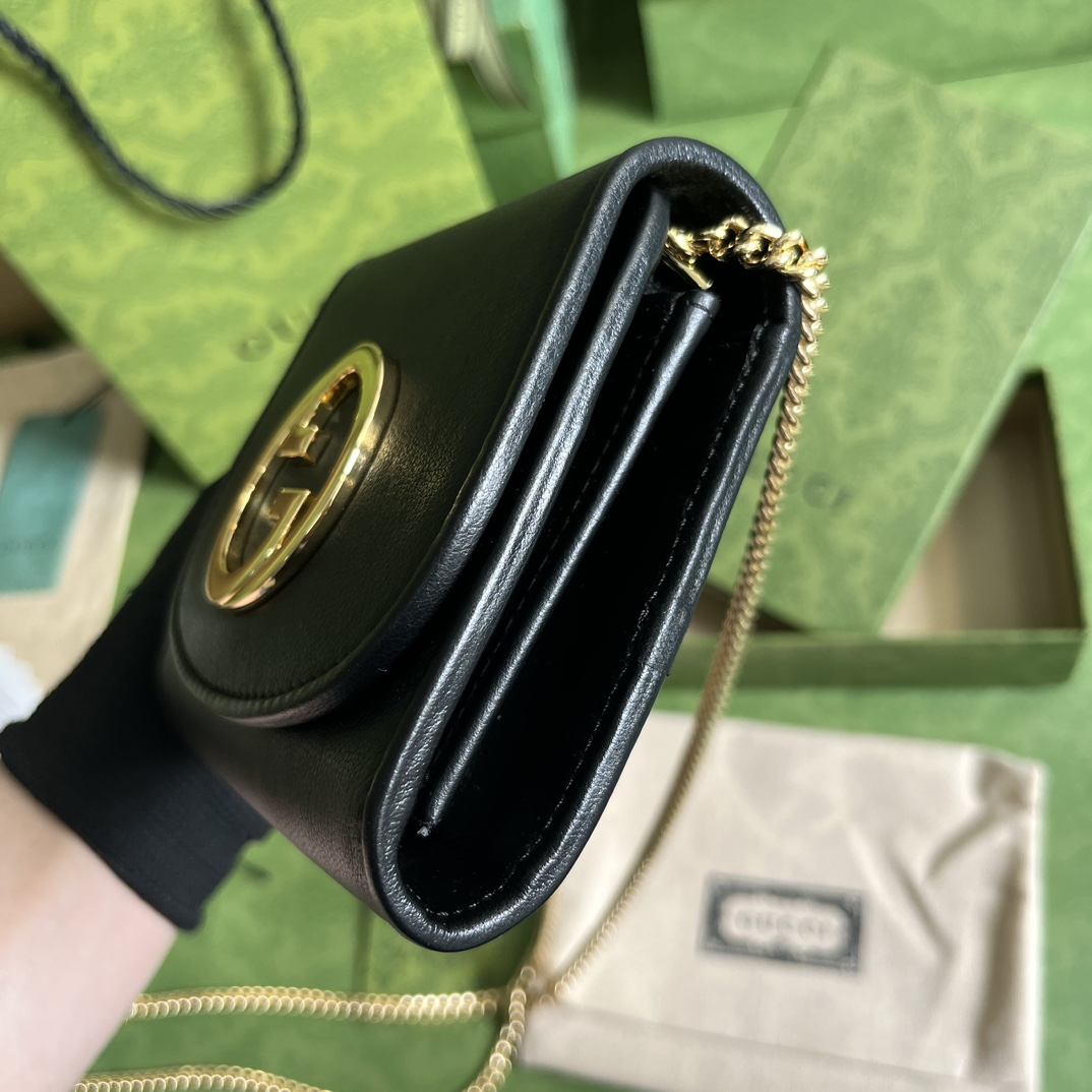 Gucci Blondie Medium Chain Wallet(12.5-11-2.5cm) - DopestKickz