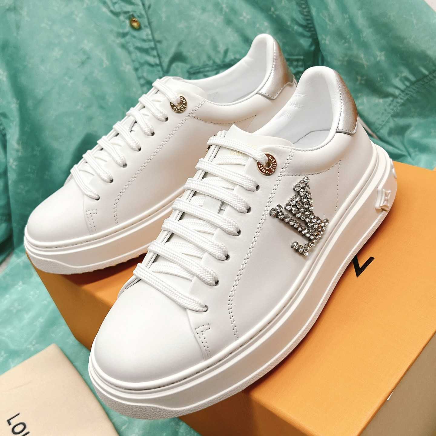 Louis Vuitton Time Out Sneaker (upon uk size)  1AAW10 - DopestKickz