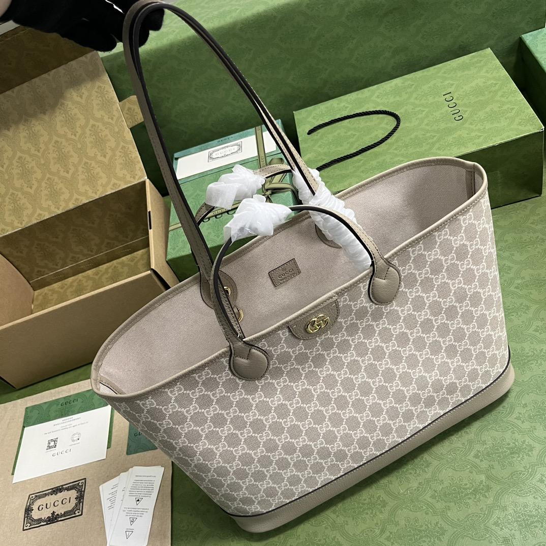 Gucci Ophidia Medium Tote Bag(38.5-28.5-15cm) - DopestKickz