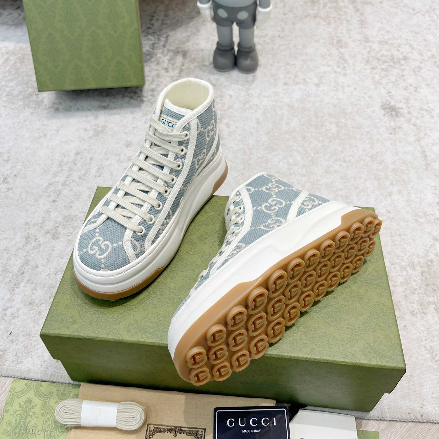 Gucci GG High Top Sneaker - DopestKickz