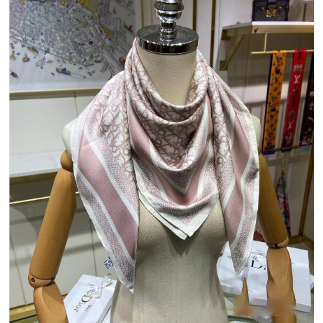 Dior Silk Oblique Scarf - DopestKickz