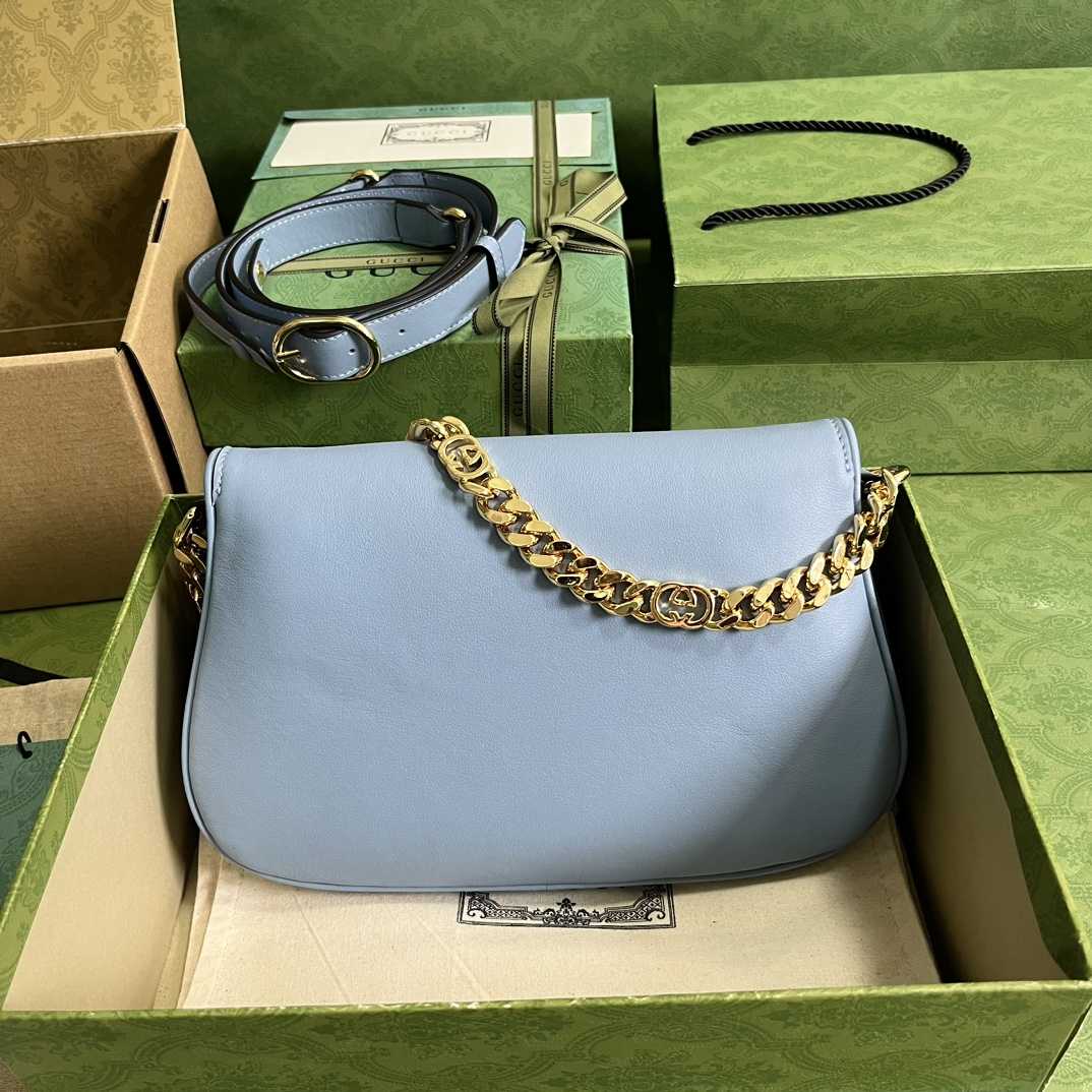 Gucci Blondie Shoulder Bag(28-16-4cm) - DopestKickz