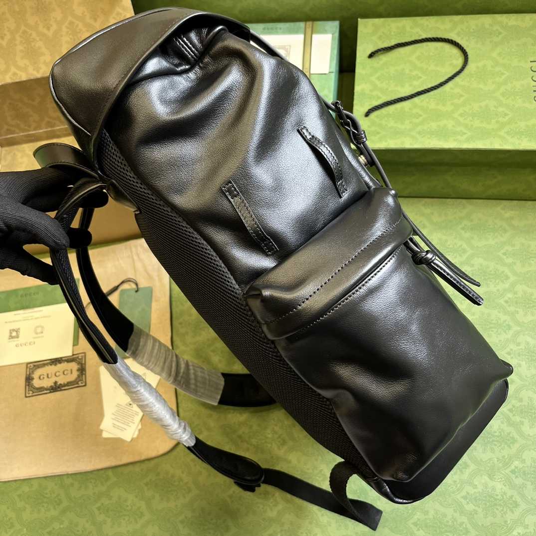 Gucci Backpack With Tonal Double G(38-44-15cm) - DopestKickz