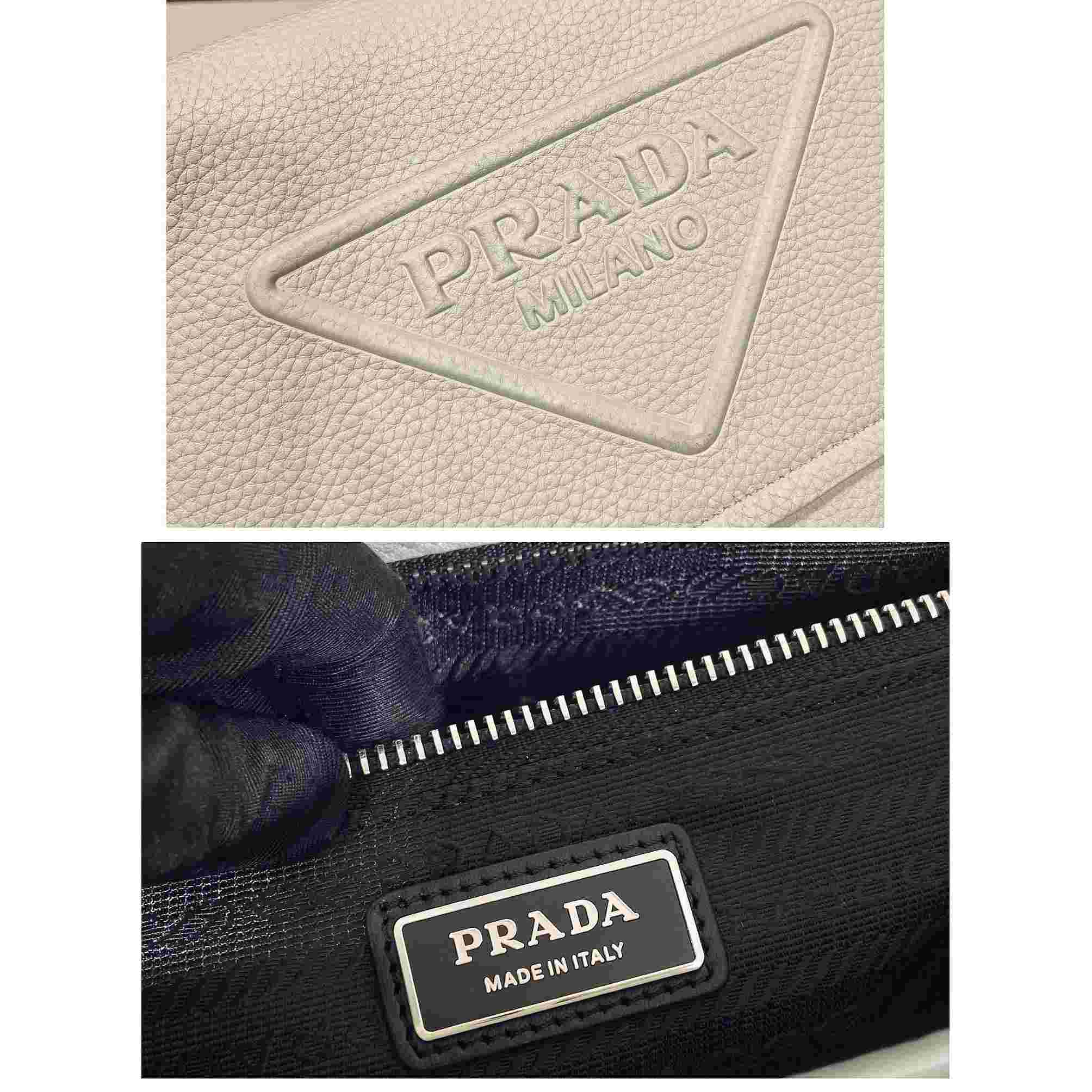 Prada Leather Bag With Shoulder Strap - DopestKickz