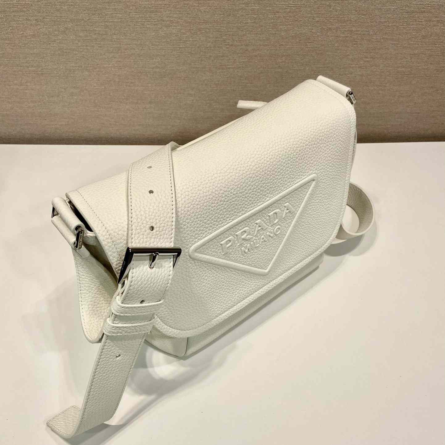Prada Leather Bag With Shoulder Strap - DopestKickz