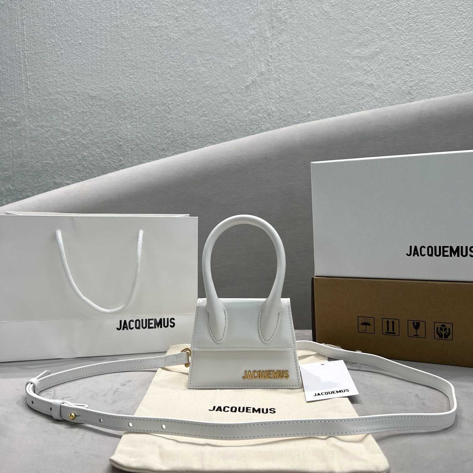 Jacquemus Le Chiquito Signature Leather Mini Handbag(12-8-5cm) - DopestKickz