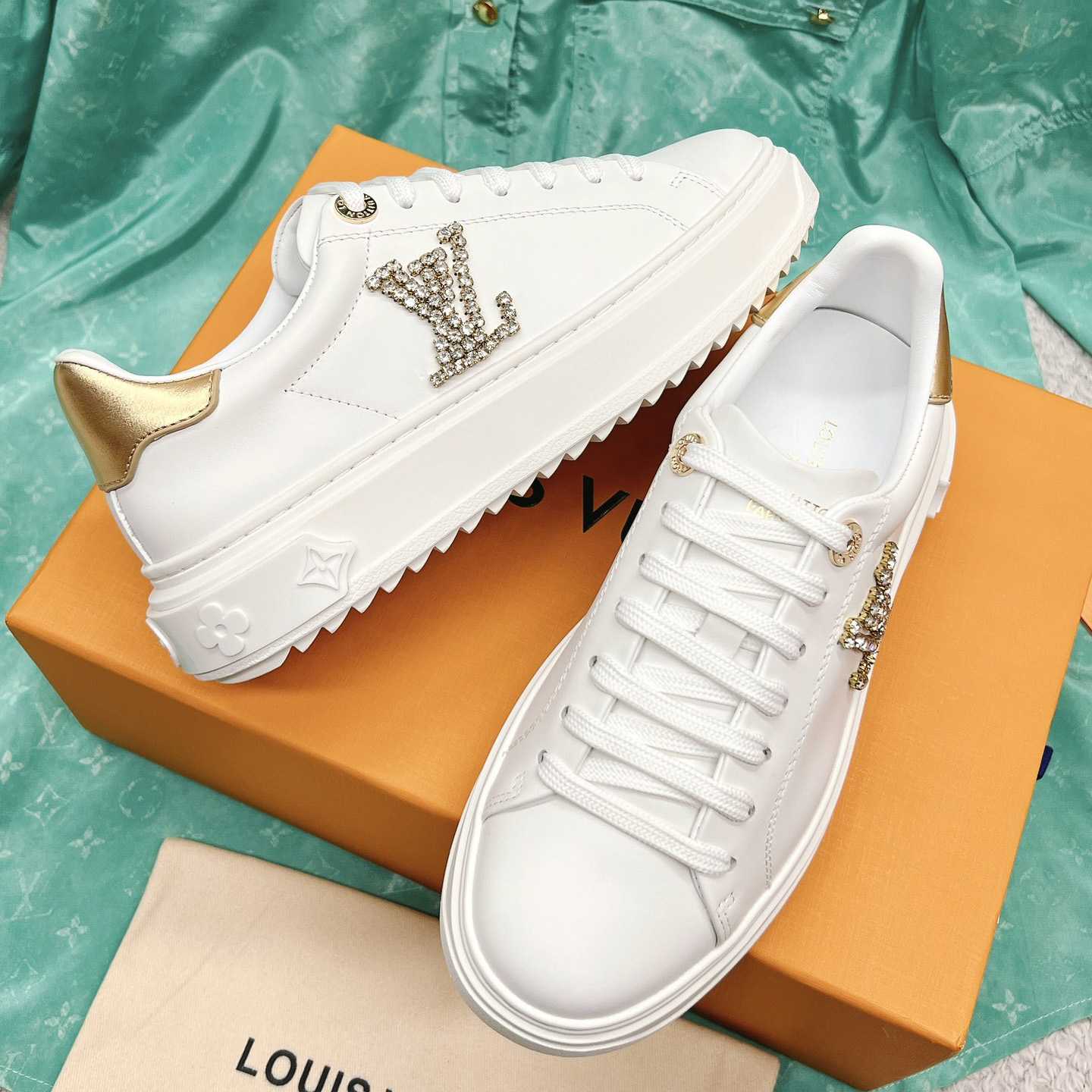 Louis Vuitton Time Out Sneaker (upon uk size)   - DopestKickz
