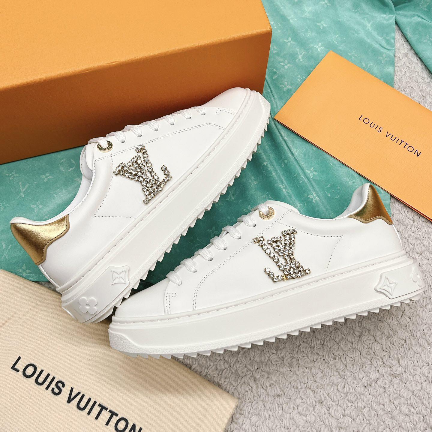 Louis Vuitton Time Out Sneaker (upon uk size)   - DopestKickz