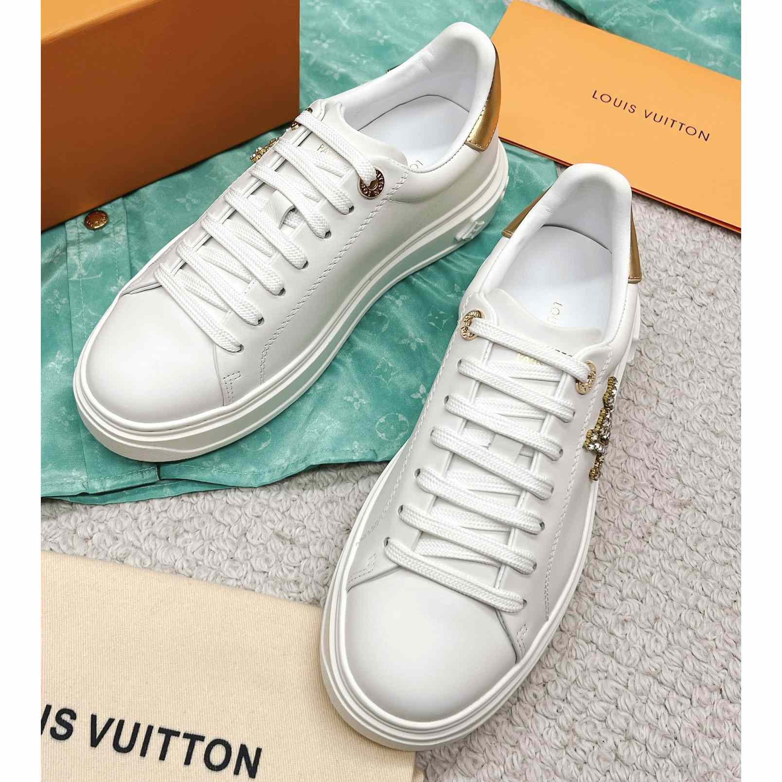 Louis Vuitton Time Out Sneaker (upon uk size)   - DopestKickz