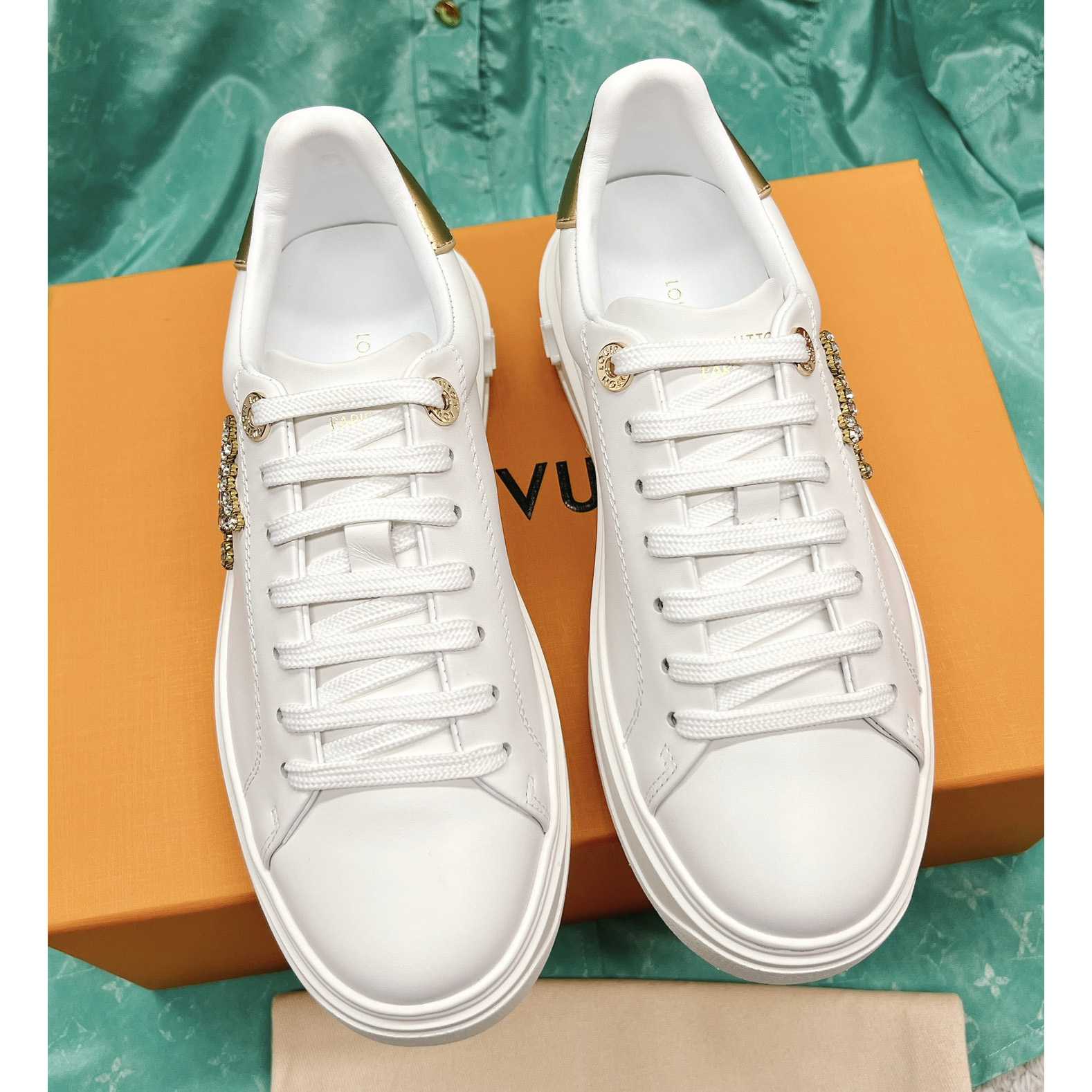 Louis Vuitton Time Out Sneaker (upon uk size)   - DopestKickz