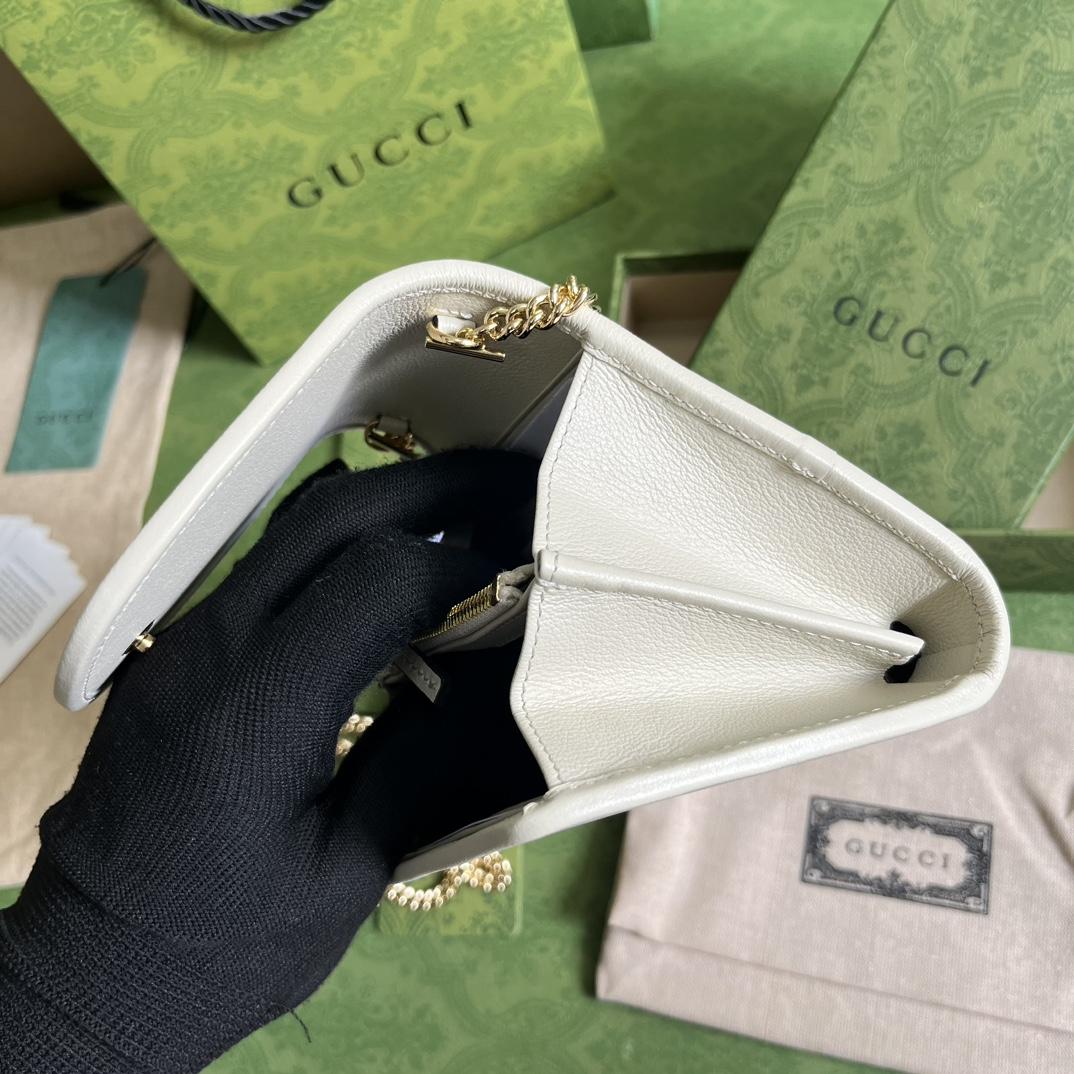 Gucci Blondie Medium Chain Wallet(12.5-11-2.5cm) - DopestKickz