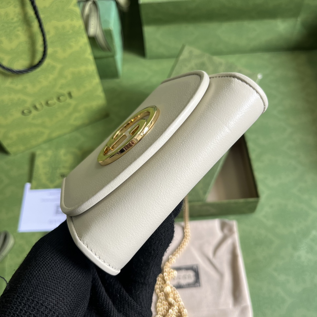 Gucci Blondie Medium Chain Wallet(12.5-11-2.5cm) - DopestKickz