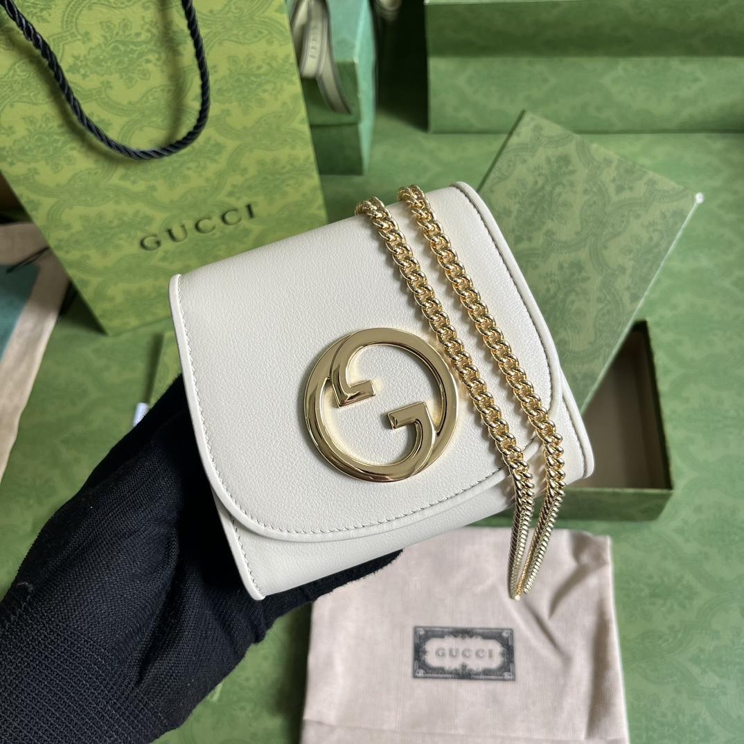 Gucci Blondie Medium Chain Wallet(12.5-11-2.5cm) - DopestKickz