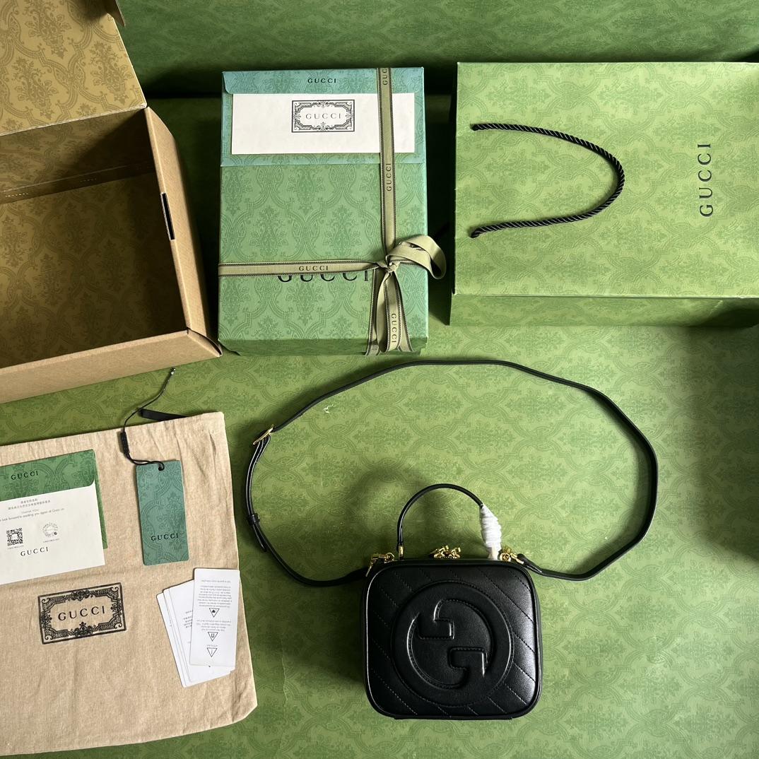 Gucci Blondie Top Handle Bag (17-15-9cm) - DopestKickz
