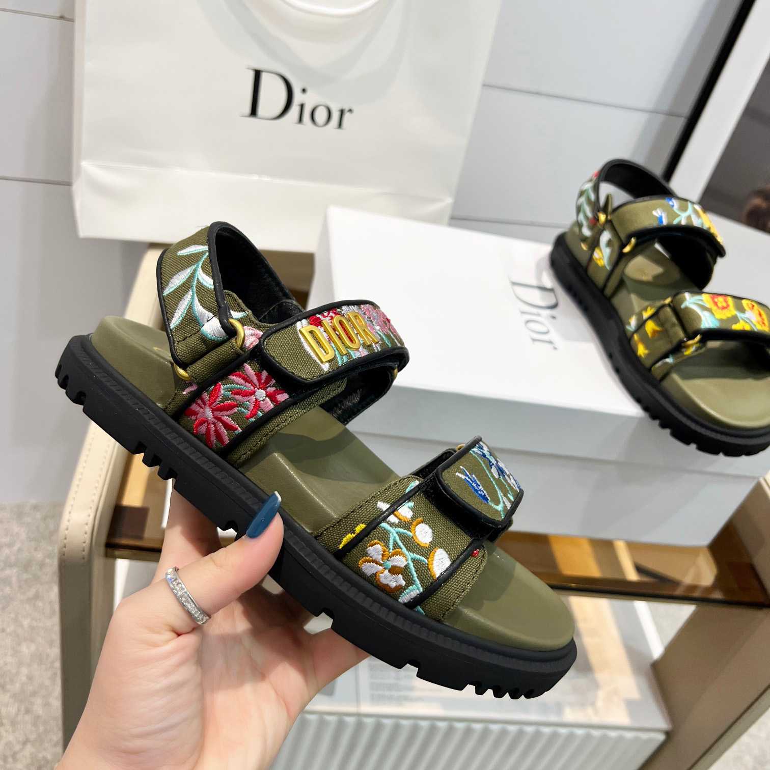Dior Dioract Sandal - DopestKickz