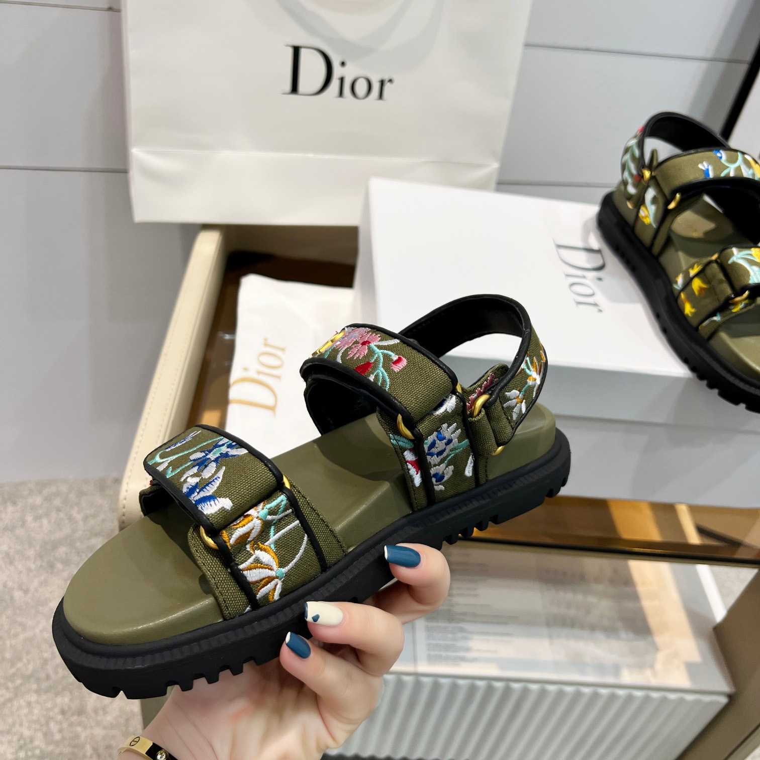 Dior Dioract Sandal - DopestKickz