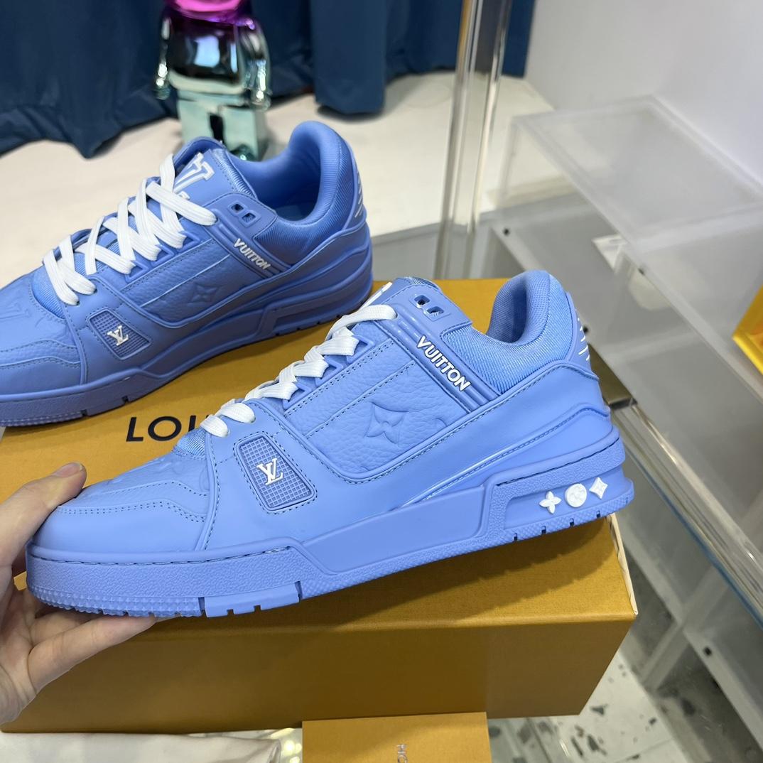Louis Vuitton Trainer Sneaker (Upon UK Size) - DopestKickz