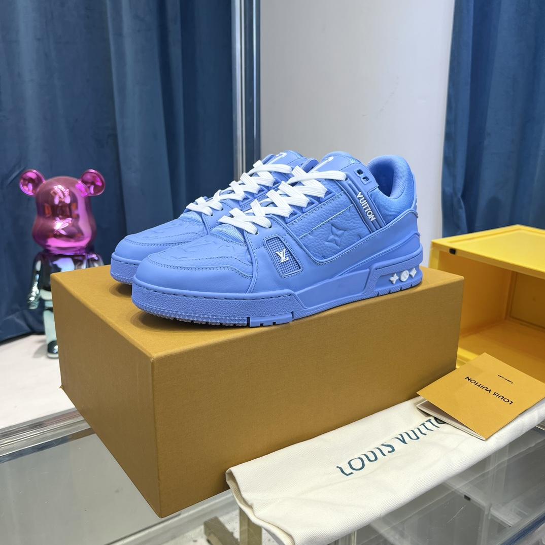 Louis Vuitton Trainer Sneaker (Upon UK Size) - DopestKickz